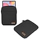 NAUCI Sleeve Hülle kompatibel mit Samsung Galaxy Tab S10 S9 / FE A9 Plus S8 S7 S6 Lite Tablet Tasche Schutzcover Schutz Case Cover bis 11 Zoll, Farbe:Schwarz