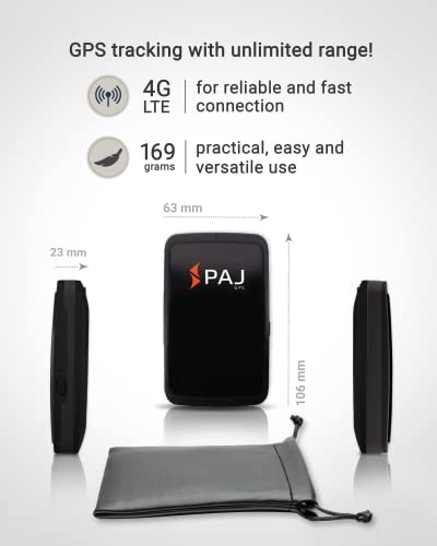 PAJ ALLROUND Finder 4G- GPS Tracker for Vehicles, Children, Seniors- Voice Messages- UK & Worldwide Real-time Tracking Device + SOS Button- Tracking/operation up to 20 days, Standby up to 60 days - Image 5