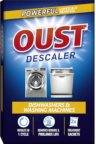 Oust Dishwasher and Washing Machine Descaler 2 x 75 g