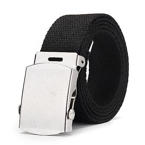 2pcs Mens Belt,Nylon Belt For Hiking Hunting Pants Canvas Web Belt2