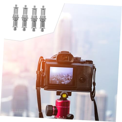 Image of 4Pcs Stainless Steel 1 /4 to 3 /8 Screw Adapter Spigot