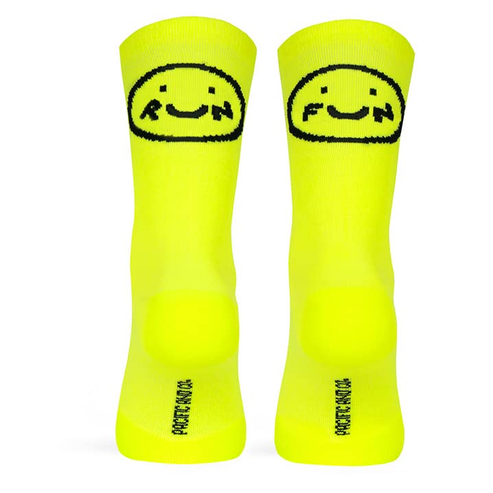 Chaussette de course Smile Run tricotée en maille extensible et anti-frottement