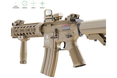 Lancer Tactical Gen 2 M4 Carbine 10'' Keymod Piactinny Polymer Airsoft Gun With Red Dot & Grip thumb #3