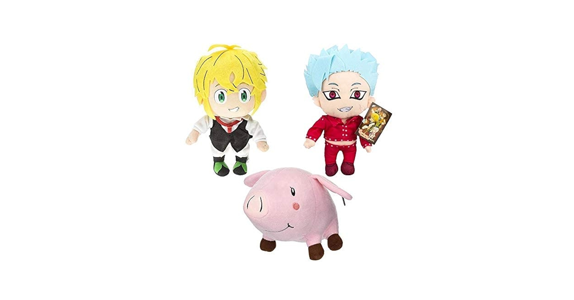 Amazon.co.jp: 3個セット かわいい 七つの大罪 ぬいぐるみ
