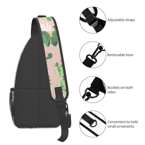 Mochila cruzada urbana color negro ligera para actividades miniatura 5