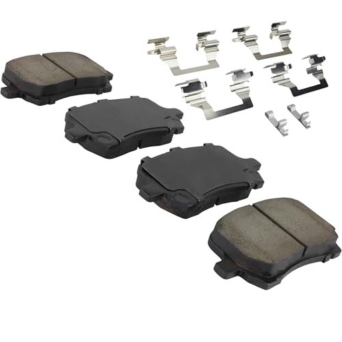 Image of QUALITY-BUILT Front Ceramic Brake Pads, Premium 1001-1160C, Compatible with 2004-2012 Chevrolet /Pontiac /Saturn (HHR,Malibu,G6,Aura)