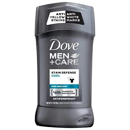 Dove Men+Care Antiperspirant Refreshing Scent Spray Deodorant With 48-Hour Sweat & Odor Protection Stain Defense Cool For Men Formulated With Vitamin E & Triple Action Moisturizer 76G, 1 Count