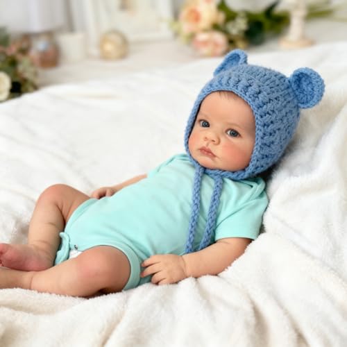 Muñeco Reborn Bebé de 20 Pulgadas con Ojos Abiertos miniatura 4