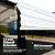 FILLOSLOV 12x20FT Metal Carport with Vertical Roof,White