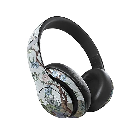 Image of MightySkins Carbon Fiber Skin Compatible with Beats Studio Pro - Chinoiserie Fabric | Protective, Durable Textured Carbon Fiber Finish | Easy to Apply