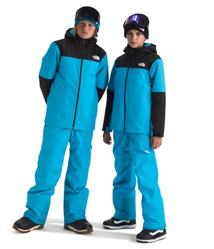 The North Face Teen Freedom Triclimate Jacket | Heatseeker Insulation & Water Repellent Finish, Helmet Compatible Hood, Goggle Wipe, Meridian Blue, X-Large