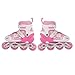 Adjustable Kids Inline Skates, Joyful Sport with Strong Core Training for Boys Girls Indoor Outdoor Activity, Full Body Aerobic Exercise