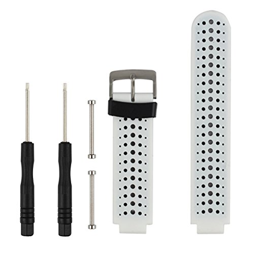 Replacement Smart Wrist Watch Accessory Band Strap for Garmin Forerunner 220/230/235/620/630/735XT/235Lite, One Size