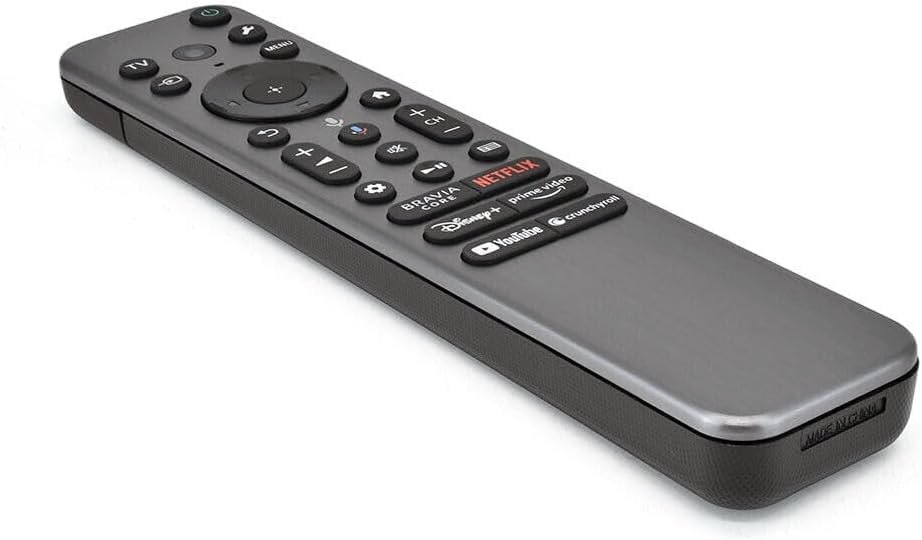 NTQinParts Backlight Voice TV Remote Control Controller Replacement for Sony BRAVIA 5 K-55XR50 55", K-65XR50 65", K-75XR50 75", K-85XR50 85" 4K Smart XR Mini LED TV