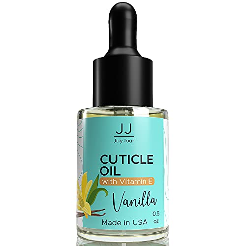Joyjour By Yokita Premium Cuticle Oil - Heals Dry Cracked And Rigid Cuticles. Nourish And Moisturize Nails. 0.5 Oz (Vanilla) #TOP21