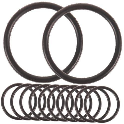 ibasenice 20stücke Gummi Ringe für Trompete und Kornett Stimmzugsringe Reparaturteile für Instrumente