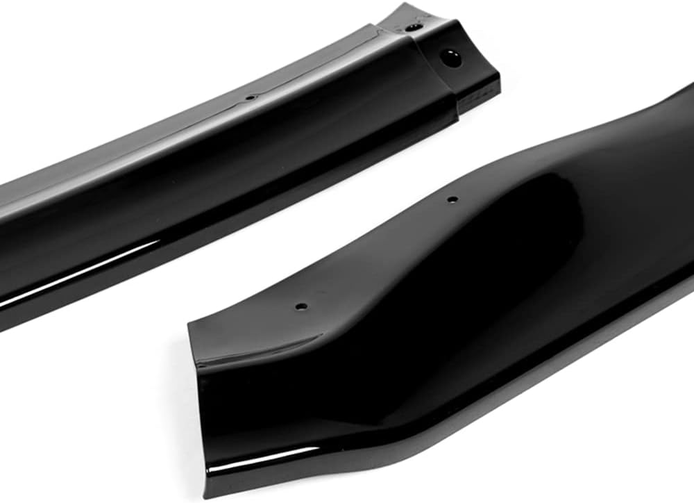 Front Bumper Lip fit for compatible with 2017 2018 2019 2020 Lexus IS200t IS300 IS350, Front Bumper Lip Spoiler Air Chin Body Kit Splitter Painted Glossy Black ABS, (AR-Style)