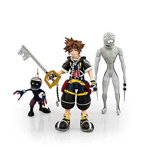 Preescolar, Diamond Select Toys Kingdom Hearts Select: Sora, Dusk, and Soldier Action Figure Set
