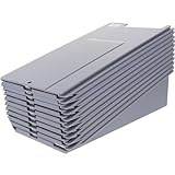 ROMISBABA Zeiterfassungskartenhalter Wandmontierter Organizer für Lager Büro und Fabrik mit Vielseitiger Anwendung und Kleinem Platzbedarf