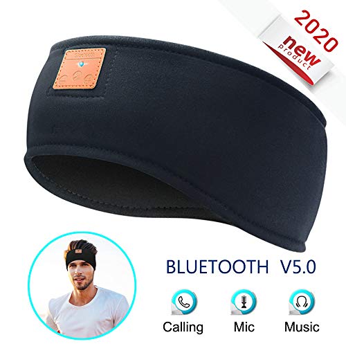 MOITA Sleep Headphones Bluetooth Headband, Wireless Sports Headband Headphones with Ultra-Thin & Soft