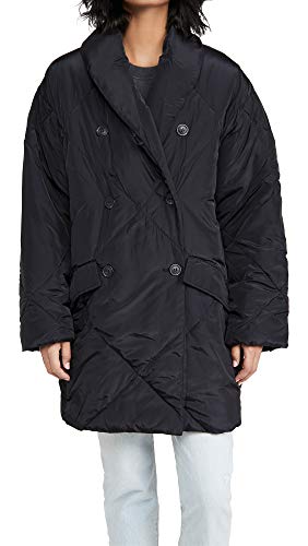 Doudoune Ella Puffer Coat noire la veste matelassée anti-froid femme