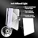 Imagen de Softbox Profesional 40x40 cm con Luz LED Ajustable + Trípode 160 cm
