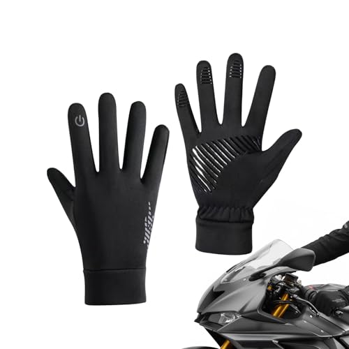 Guantes calefactados para motocicleta impermeables y guantes térmicos tactiles