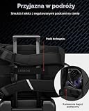 Lenovo Plecak gamingowy Legion 17" GB800 (wodoodporny, pojemność do 21 litrów, otwór 180°, kieszenie na komputer, tablet, butelki na wodę, ergonomiczne paski)
