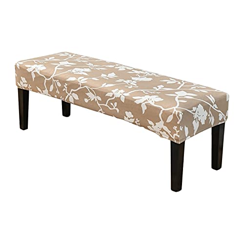 Haoyong Dining Room Chair Cover Printed Chair Slipcover Washable Parsons Chair Slipcover Removable Seat Protector For Dining Room Hotel Ceremony Restaurant - 4 Pcs Chair Cover+1 Pc Bench Cover #TOP2