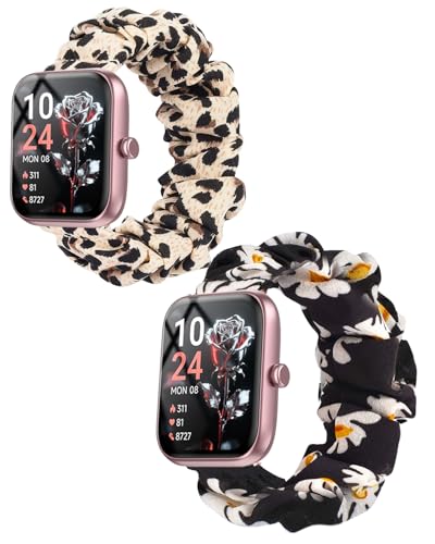 2 Packs Bands para Smartwatch Konitee IDW25 Diseño de Lazo miniatura 1