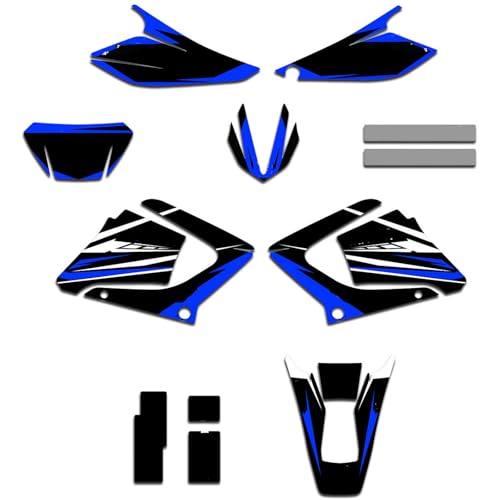 Kits De Décalcomanies Yamaha DTX125 pour Moto DT X 125 Modèles 2002 à 2007