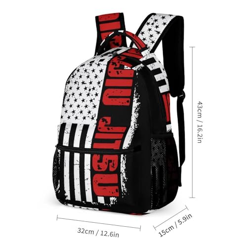 JIU-Jitsu Flag Laptop Backpack
