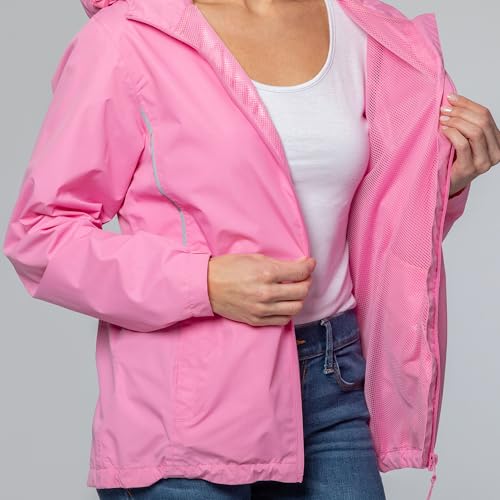 Magical Water-Activated Paw Print Rain Jacket Lightweight Breathable & Water-Repellent Shell with Hidden Design4