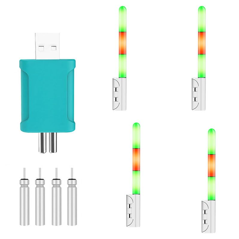 QualyQualy Knicklichter Set - 100 Stück Angelknicklichter In 3 Größen