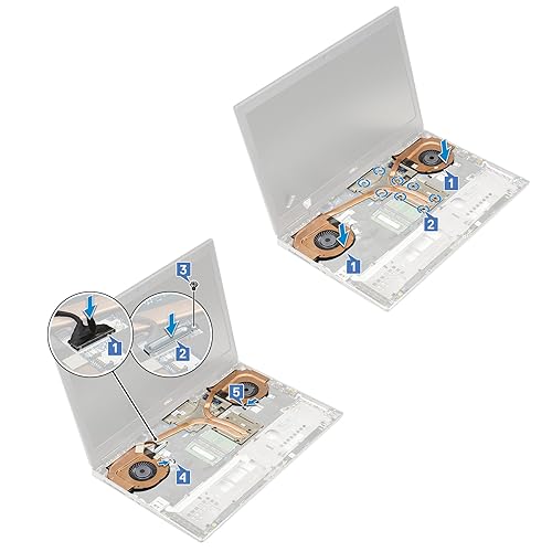 Ventilateur CPU Dell Precision 7730 silencieux pour bureau et studio