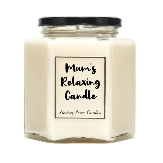 Mothers Day Scented Candle Gift - Small 8oz - Multi Choice (Mums Relaxing Candle)