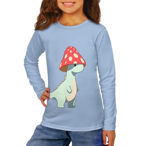 Girls Long Sleeve Shirts Aesthetic Crewneck Tee Shirts Size 3-163