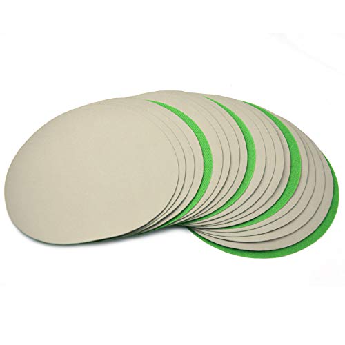 20Pcs 7 Inch 3000 Grit Wet Dry Sanding Discs Heavy Duty Silicon Carbide Waterproof Sanding Paper Power Polisher Sander Hook and Loop Sandpaper for Wood Metal Glass Car Boat Grinding Polishing