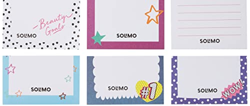 Image of Amazon Brand - Solimo To Do List Notepad, Book, Stationery, 4 x 5.25, Writing Pads 50 Tear Off Sheets, Set of 12 Planners