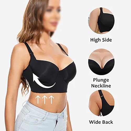 Shapedly Bra, Shapely Bras for Women, Shapedly Back Smoothing Push-Up Bra, Full Coverage Bras for Women Back Fat3