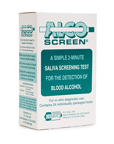 Alcoscreen Saliva Alcohol Screen Test (Pack Of 12) #TOP10