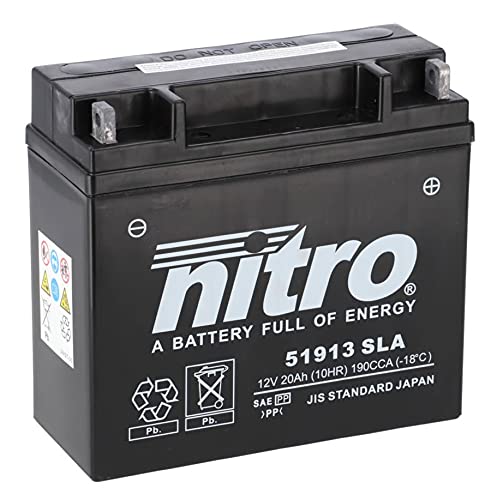 NITRO 51913 SEALED -N- Batteries, Schwarz (Preis inkl. EUR 7,50 Pfand)