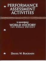 Performance assessment activities to acompany World history: The human odyssey 0314225013 Book Cover