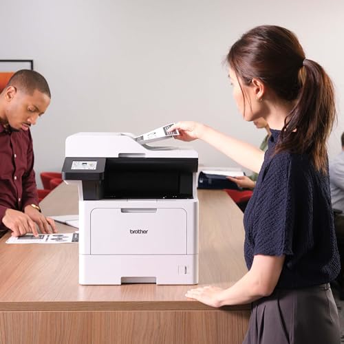 Image of Brother DCP-L5510DN Business Monochrome Laser All-in-One Printer with Duplex Printing and Networking (Renewed Premium)