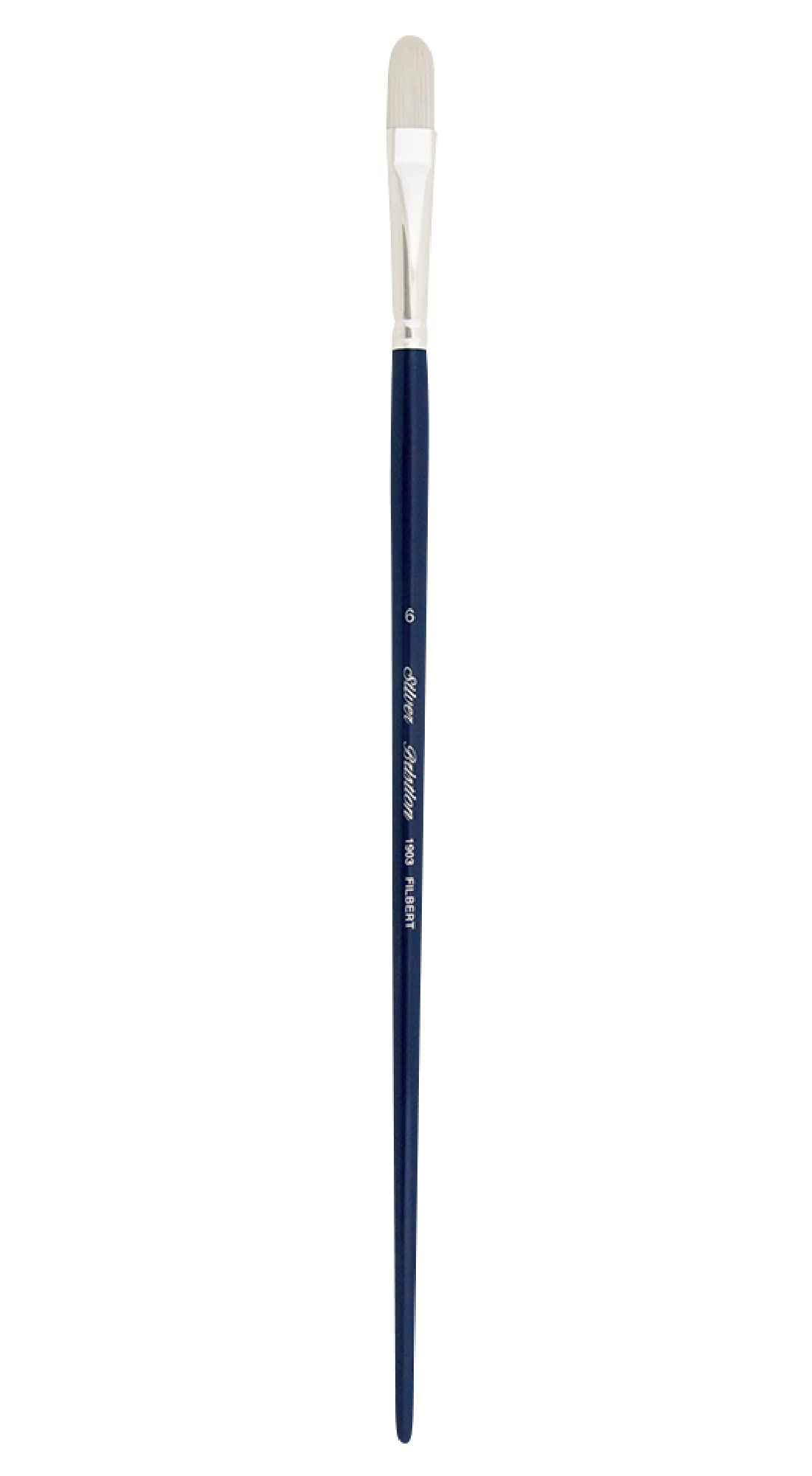 Silver Brush Limited Bristlon Filbert Oil and Acrylic Paintbrush, Size 6