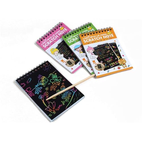 Image of Royals Birthday Return Gifts Scratch (Pack of 12) | Drawing Sketch Kids Designer Book| Designing Book for Child Birthday Return Gift
