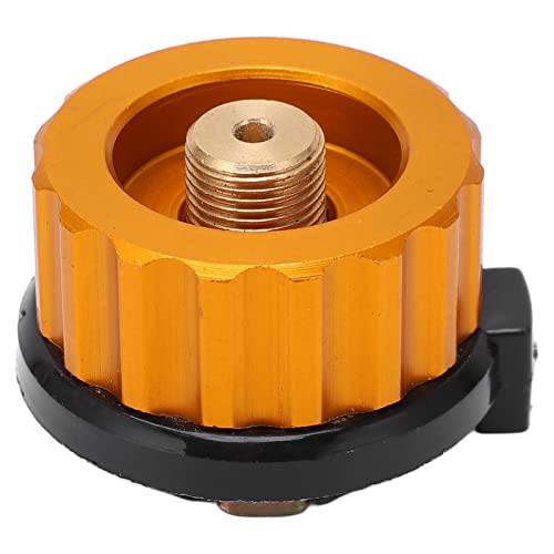 Horno de camping – Adaptador de quemador Split – Off Butano – Cilindro – Bidón – Convertidor para excursiones al aire libre de aleación de aluminio de alta calidad y resistente a la corrosión del