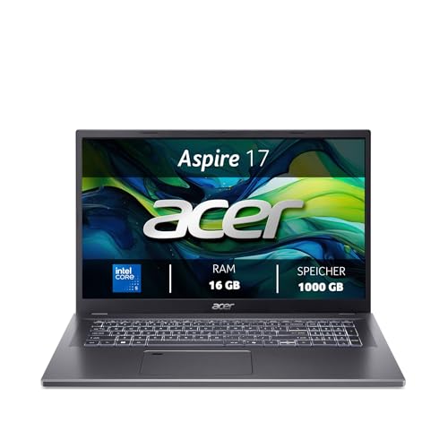 Acer Aspire 17, Laptop, Intel Core 5, 16GB RAM, 1TB SSD