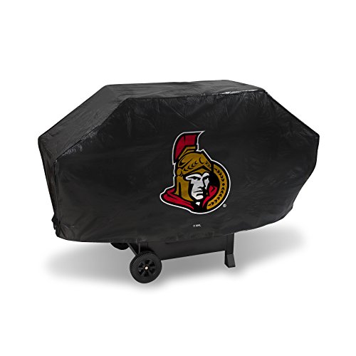 NHL Ottawa Senators Deluxe Grill Cover, Black, 68 x 21 x 35"