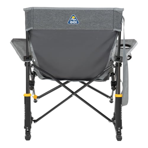 Image of GCI Outdoor Kickback Rocker Outdoor Rocking Chair with Beverage Holder
